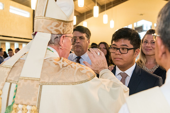 Confirmations at St. Vincent de Paul, Wildwood 1076