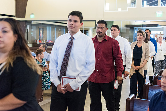 Confirmations at St. Vincent de Paul, Wildwood 1165