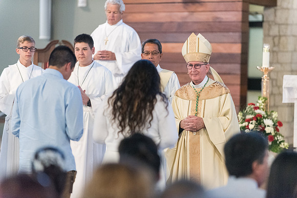 Confirmations at St. Vincent de Paul, Wildwood 1221